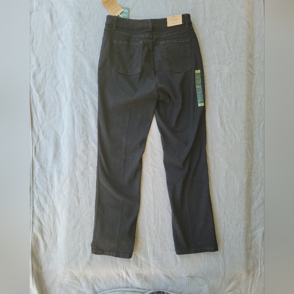 LL Bean Women's True Shape Jeans, Straight-Leg, NWT, Medium, 14 Tall - Picture 3 of 6